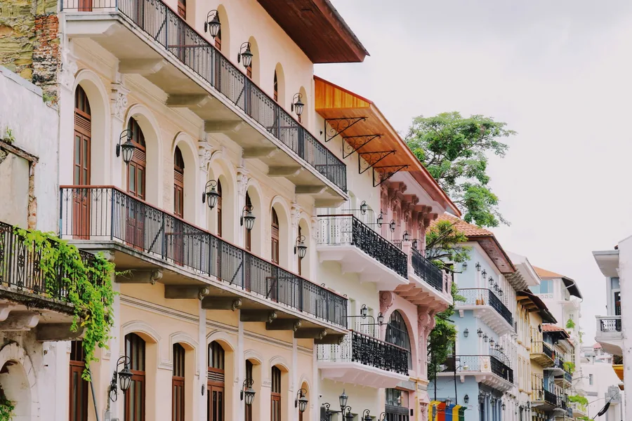 Historic street in Casco Viejo, Panama City, the new market of Sotheby's International Realty